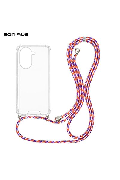 Sonique Θήκη Σιλικόνης με Κορδόνι Armor Clear Xiaomi Redmi A5 4G (173.45mm) R...