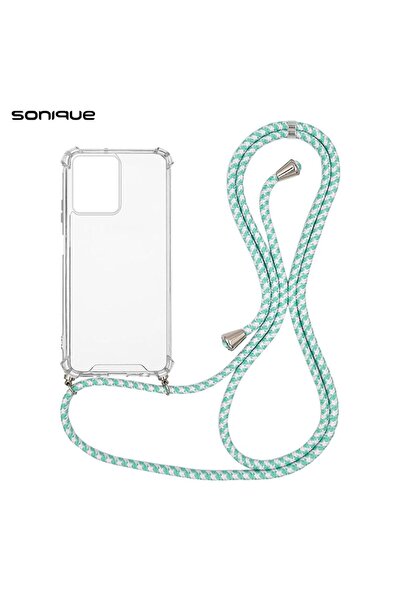 Sonique Θήκη Σιλικόνης με Κορδόνι Armor Clear Xiaomi Redmi 13C 4G / Redmi 13C...