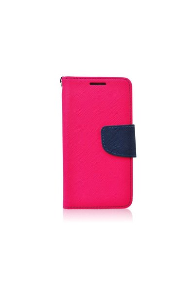 OEM Fancy Book Samsung Galaxy S7 Φούξ/Σκούρο Μπλε