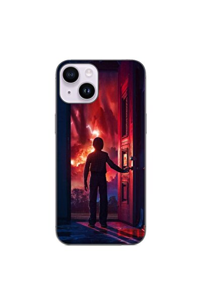OEM Θήκη συμβατή με Apple iPhone 14, από σιλικόνη gel TPU, μοντέλο Stranger T...