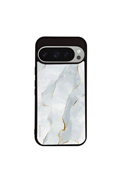 Sonique Θήκη Marble Series για Google Pixel 9 Pro 5G Λευκό 01