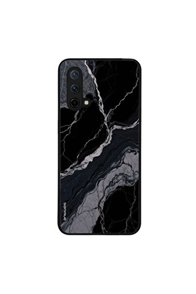 Sonique Θήκη Marble Series για OnePlus Nord CE 5G Μαύρο 02