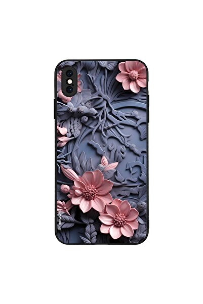 Sonique Θήκη 3D Flower Series για Apple iPhone XS MAX Ροζ 02