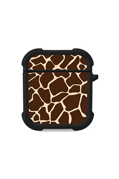 Sonique Θήκη Σιλικόνης Animal Print Series για AirPods 1/2 Giraffe 01
