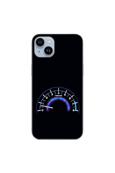 OEM Калъф, съвместим с Apple iPhone 15 Plus, силиконов гел TPU модел Тахометър