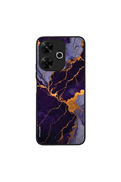 Sonique Θήκη Marble Series για Xiaomi Redmi 13 4G / Poco M6 4G Μωβ