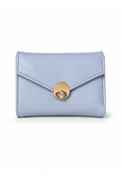 dericom Women's Mini Lockable Stylish Compact Wallet Card Holder