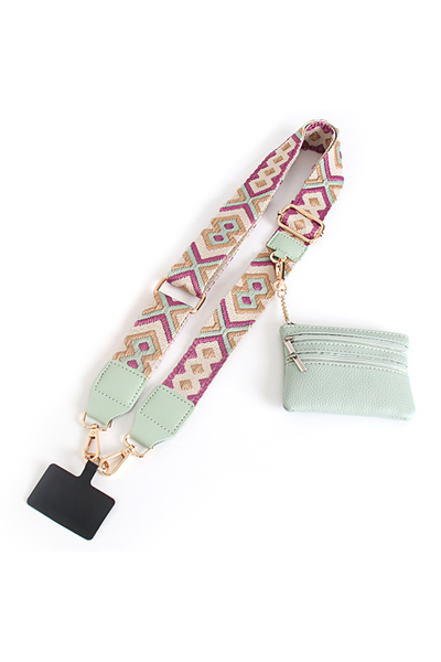 Choice Quilting Hot Selling New Phone Lanyard With Zipper Pocket and Storage ...