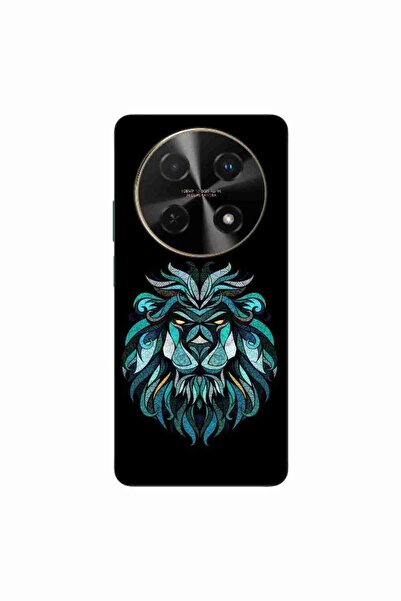 OEM Husa compatibila cu Huawei Nova 12i Silicon Gel Tpu Model Abstract Lion