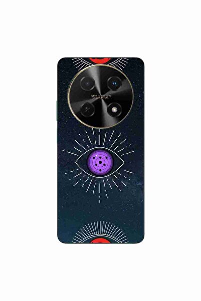 OEM Θήκη συμβατή με Huawei Nova 12i Σιλικόνης Gel TPU με σχέδιο Μάτι Tomoe Ri...