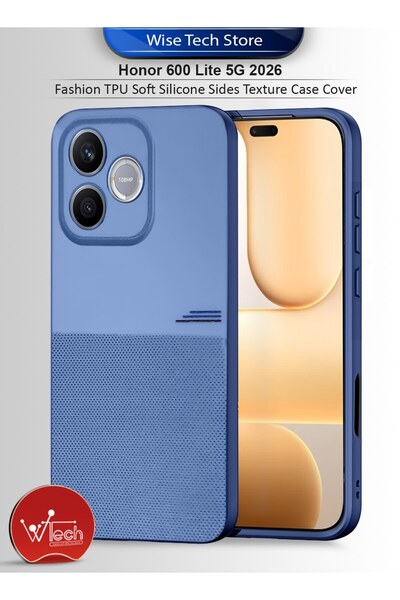 Wtech غطاء حماية لهاتف Honor 600 Lite 5G 2026 من السيليكون الناعم بتصميم عصري...