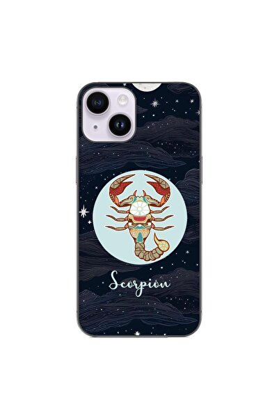 OEM Θήκη συμβατή με Apple iPhone 15 από σιλικόνη gel TPU με σχέδιο Ωροσκοπίου...