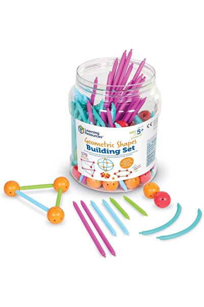 Learning Resources Geometric Shapes Building Set