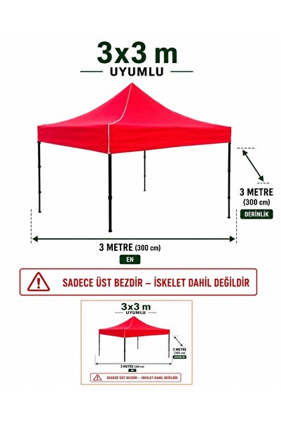 SEKTÖR MAĞAZA 3x3 Çardak üst kumaş