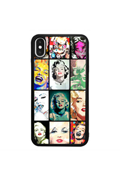 Other Apple iPhone X Marilyn Monroe Black Glossy Θήκη