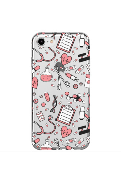 Other Apple iPhone 7 Laboratory Transparent Silicone TPU Θήκη