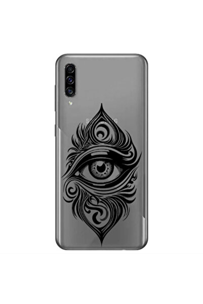 Other Samsung A30S Eye patterned drawing Transparent Silicone TPU Θήκη