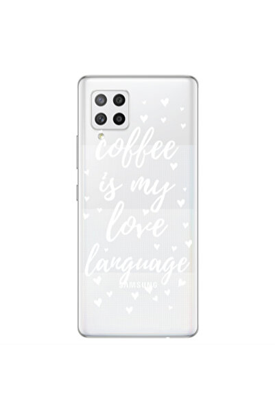 Other Samsung A42 5G Coffe is my love language Transparent Silicone TPU Θήκη