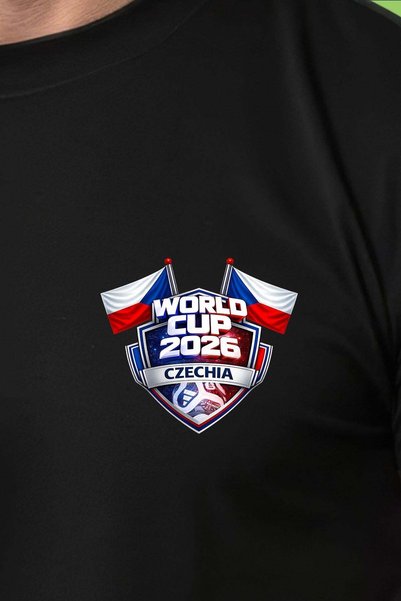 Free Tarz Czechia 2026 World Cup Black T-Shirt