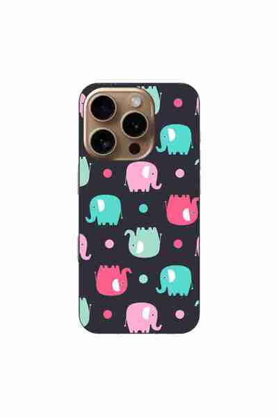 OEM Husa compatibila cu Apple iPhone 16 Pro Silicon Gel Tpu Model Pattern Ele...