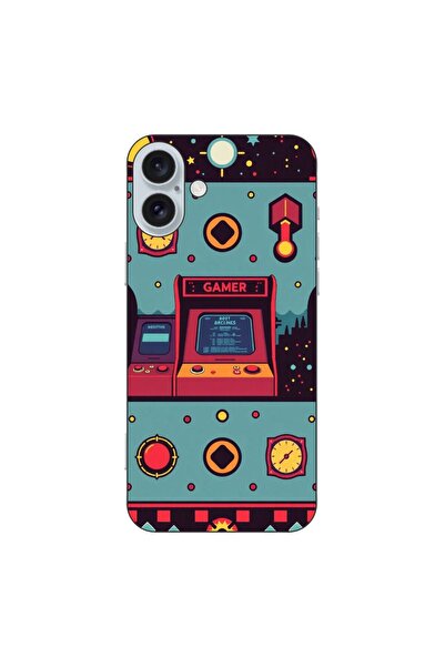 OEM Husa compatibila cu Apple iPhone 16 Plus Silicon Gel Tpu Model Gamer Arca...