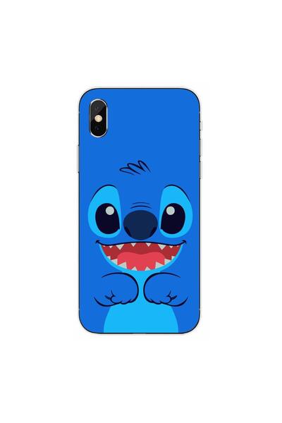 OEM Husa compatibila cu Apple iPhone XS Max Silicon Gel Tpu Model Stitch Happy