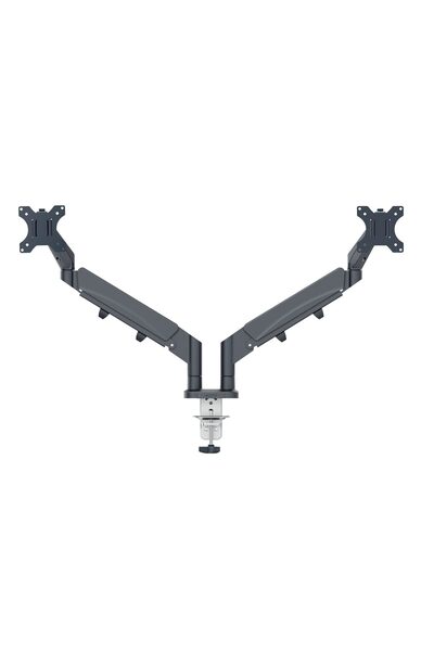 Leitz MONITOR STAND 2 ARMS CHARCOAL GREY