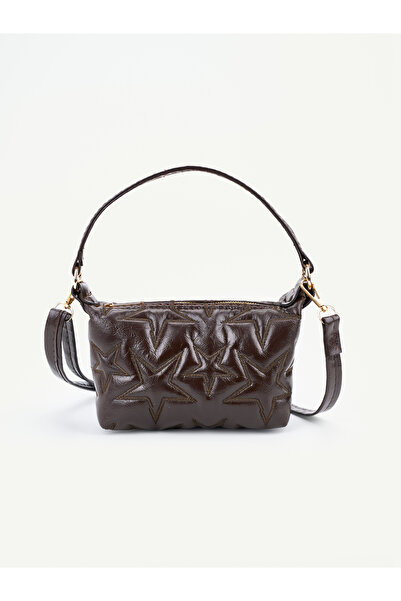 HONEY BAG Geantă de umăr și crossbody pentru femei, cu model stea