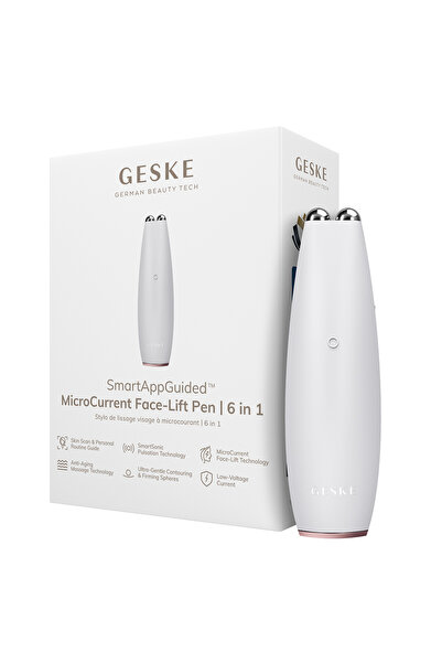 Geske MicroCurrent Face-Lift Pen 6 in 1 Dispozitiv Facial cu micro-curent Sta...