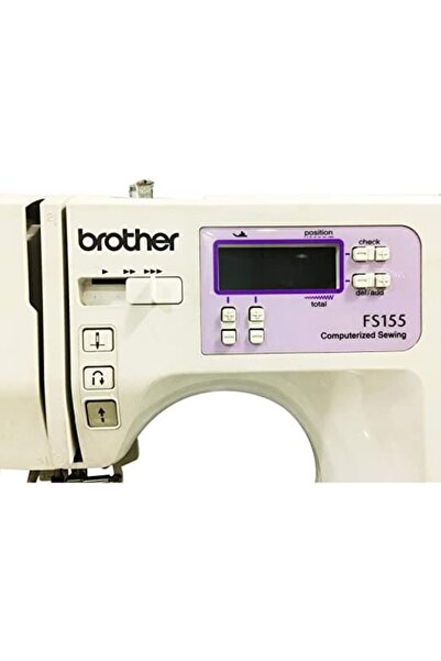 Brother FS155 Computerized Sewing Machine, White