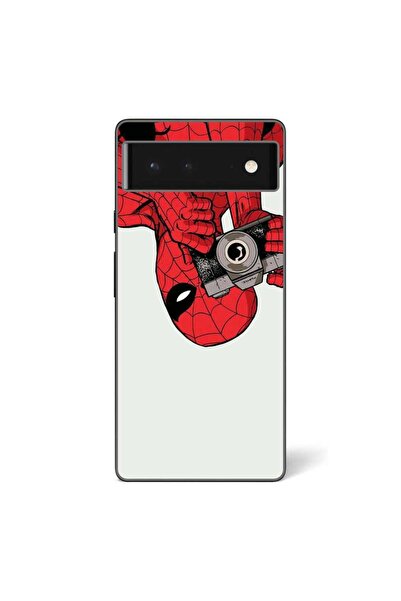 OEM Case compatible with Google Pixel 6 Silicone Gel Tpu Spiderman Model