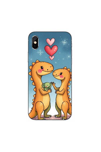 OEM Θήκη συμβατή με Apple iPhone X από σιλικόνη gel TPU με σχέδιο Χαριτωμένη ...