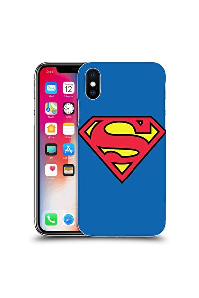 OEM Θήκη συμβατή με Apple iPhone XS από σιλικόνη gel TPU, μοντέλο Superman