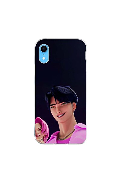 OEM Husa compatibila cu Apple iPhone XR Silicon Gel Tpu Model KPop Demon Hunt...