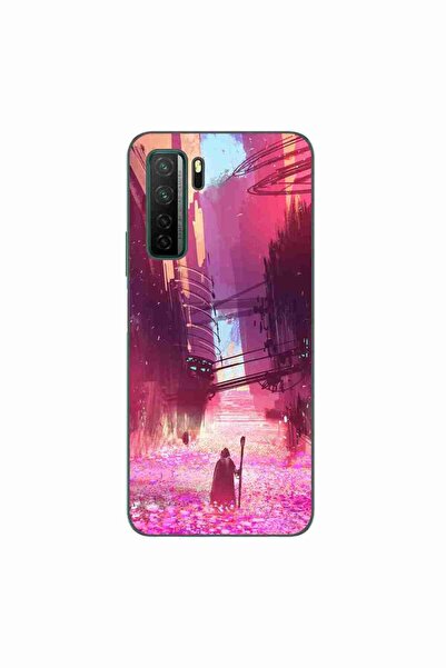 OEM Husa compatibila cu Huawei P40 Lite 5G Silicon Gel Tpu Model Fantasy Wizard