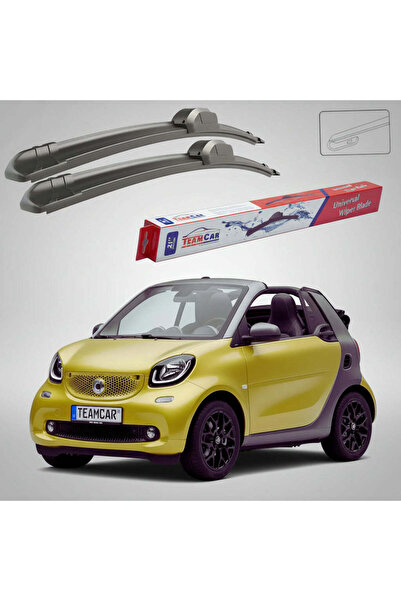 TEAMCAR Lame ștergătoare Smart Fortwo Cabrio 453 2015-2021 |   Set frontal pl...