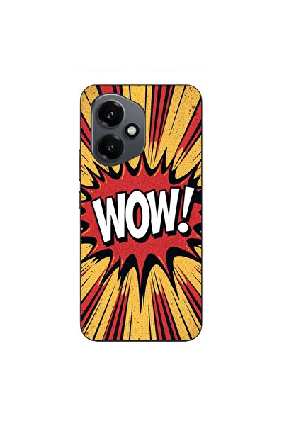 OEM Husa compatibila cu Honor 400 Silicon Gel Tpu Model Comic Book WOW Text