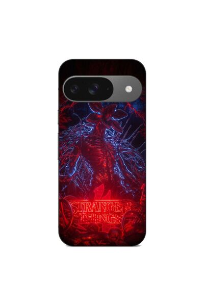 OEM Θήκη συμβατή με Google Pixel 9 Pro Σιλικόνης Gel TPU με σχέδιο Stranger T...