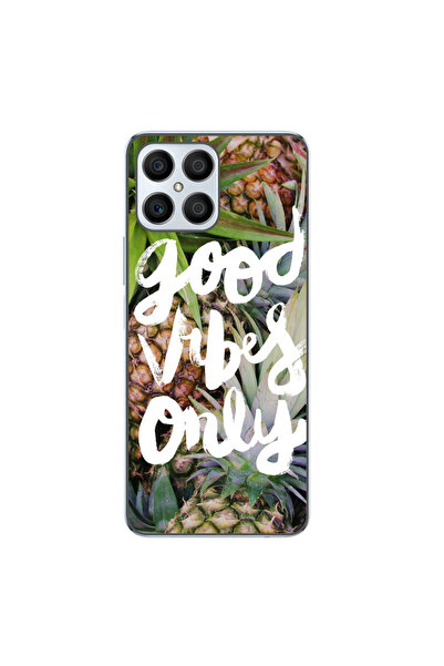 OEM Husa compatibila cu Honor X8 Silicon Gel Tpu Model Good Vibes Only