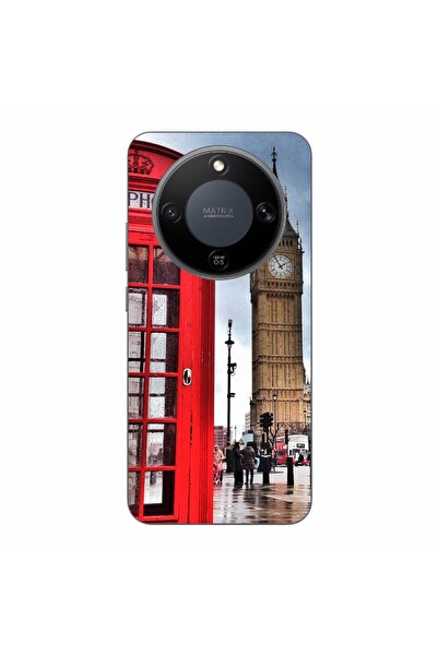 OEM Husa compatibila cu Honor Magic8 Lite Silicon Gel Tpu Model London