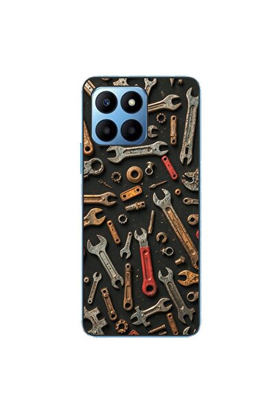 OEM Husa compatibila cu Honor 70 Lite Silicon Gel Tpu Model Mechanic Tools Pa...