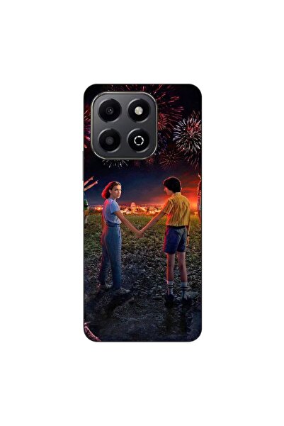 OEM Husa compatibila cu Honor X6b Silicon Gel Tpu Model Stranger Things Firew...