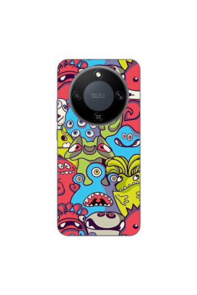 OEM Husa compatibila cu Honor Magic8 Lite Silicon Gel Tpu Model Squishi Monsters