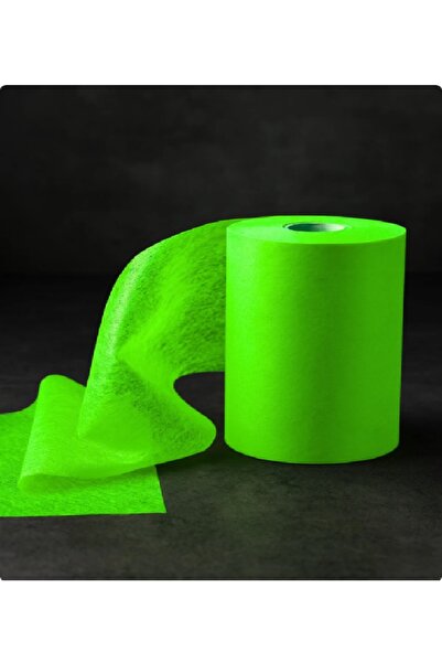 Niyet TELA KUMAŞ 100 METRE AÇIK YEŞİL SÜSLEME KUMAŞI ELYAF SÜSLEME TÜLÜ