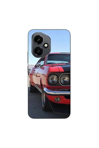 OEM Husa compatibila cu Honor 400 Silicon Gel Tpu Model Red Muscle Car