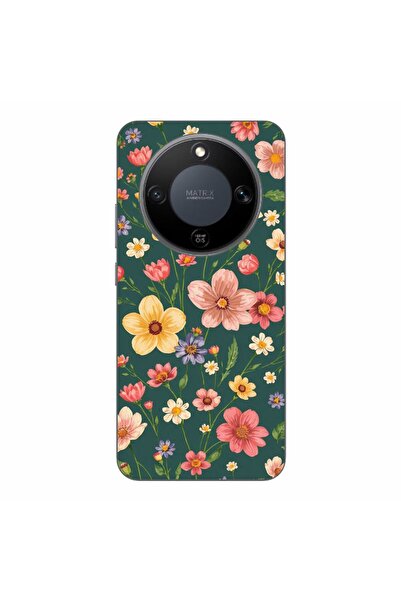 OEM Husa compatibila cu Honor Magic8 Lite Silicon Gel Tpu Model Vintage Sprin...