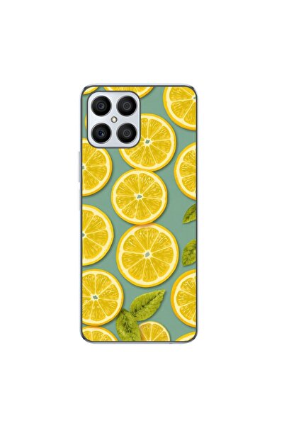 OEM Husa compatibila cu Honor X8 4G Silicon Gel Tpu Model Summer Lemon Slices