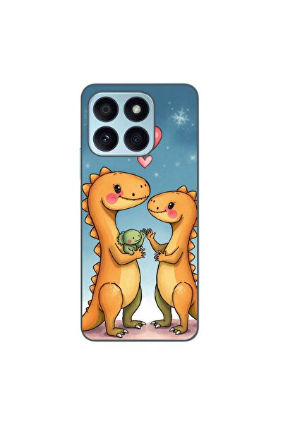 OEM Θήκη συμβατή με Honor X8b Σιλικόνης Gel TPU με σχέδιο Χαριτωμένη Οικογένε...