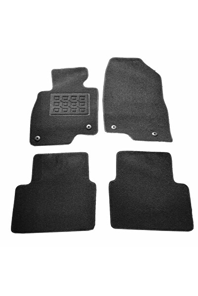 Best Auto Vest Covorase mocheta Mazda 3 2013-prezent, Negre, set de 4 Buc.