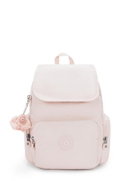 Kipling Γυναικείο σακίδιο πλάτης City Zip S Pink Shine KI5634